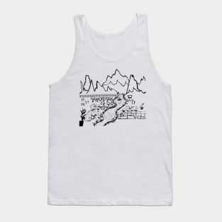 Handmade Painting Tank Top